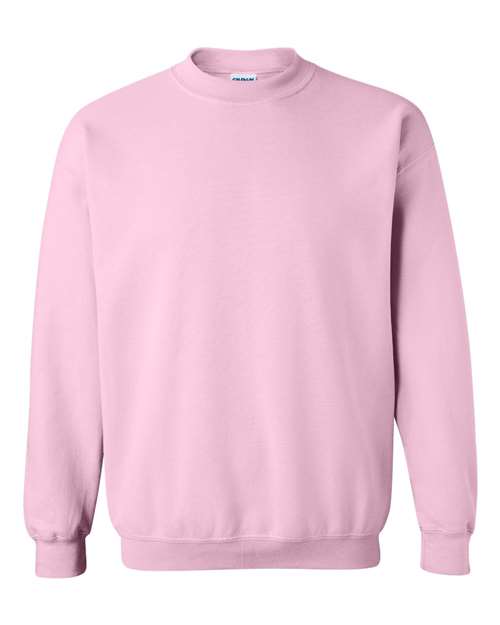 Gildan Unisex Heavy Blend™ Crewneck Sweatshirt - Light Pink Front