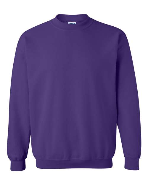 Gildan Unisex Heavy Blend™ Crewneck Sweatshirt - Purple Front