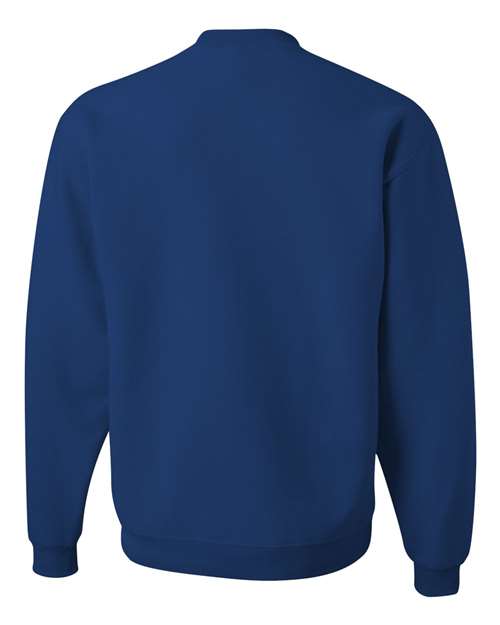 Unisex Super Sweats NuBlend® Crewneck Sweatshirt - Royal Back