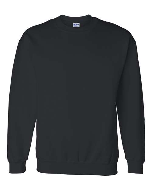 Gildan Unisex DryBlend® Crewneck Sweatshirt - Black Front