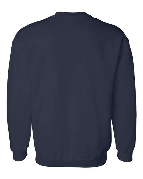 Unisex DryBlend® Crewneck Sweatshirt - Navy Back