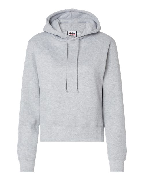 Women's Crop Hooded Sweatshirt - Oxford Front