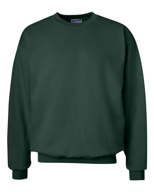 Hanes Unisex Ultimate Cotton® Crewneck Sweatshirt - Deep Forest Front