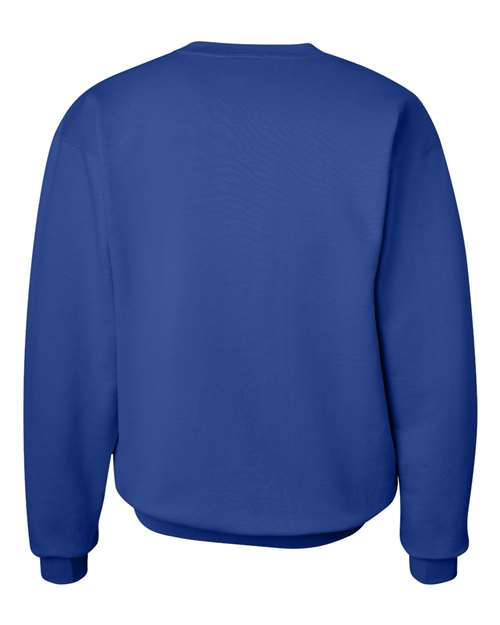 Unisex Ultimate Cotton® Crewneck Sweatshirt - Deep Royal Back