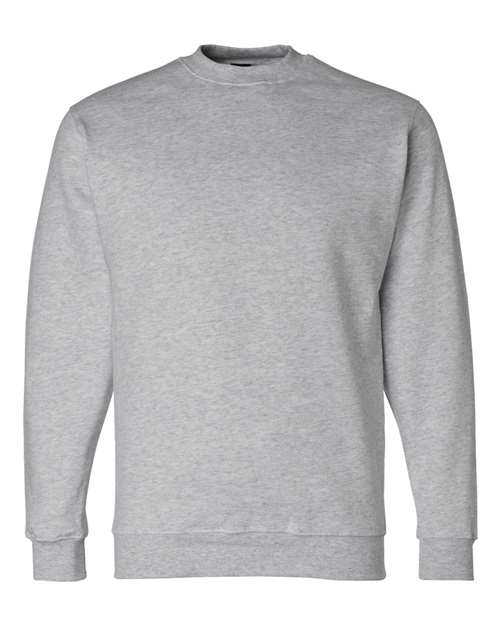 Unisex USA-Made Crewneck Sweatshirt - Dark Ash Front
