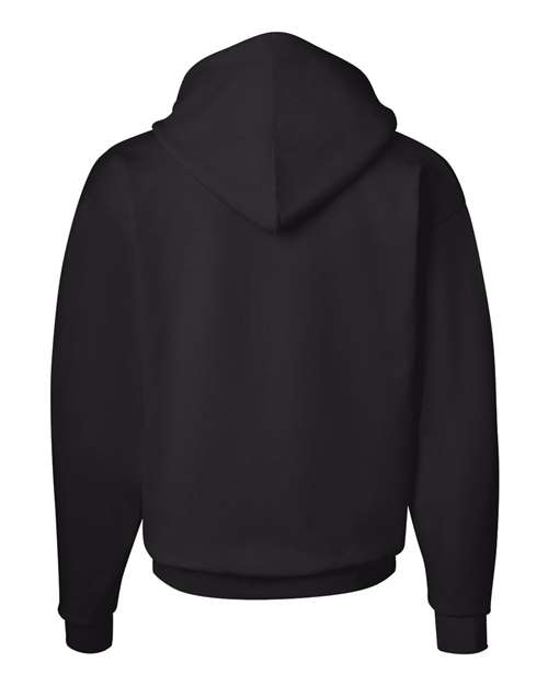 Unisex EcoSmart® Hooded Sweatshirt - Black Back