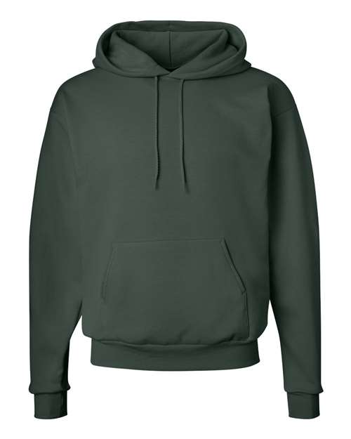 Hanes Unisex EcoSmart® Hooded Sweatshirt - Deep Forest Front