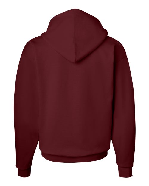 Unisex EcoSmart® Hooded Sweatshirt - Maroon Back