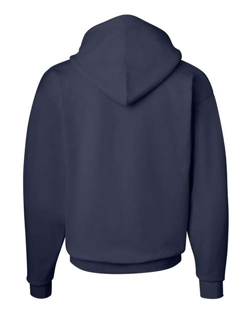 Unisex EcoSmart® Hooded Sweatshirt - Navy Back