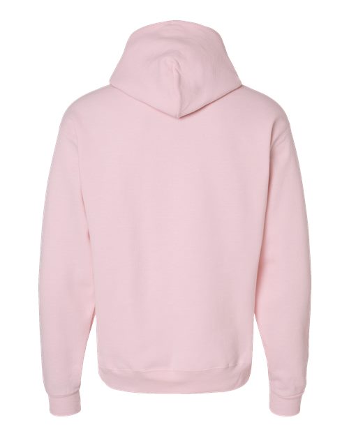 Unisex EcoSmart® Hooded Sweatshirt - Pale Pink Back