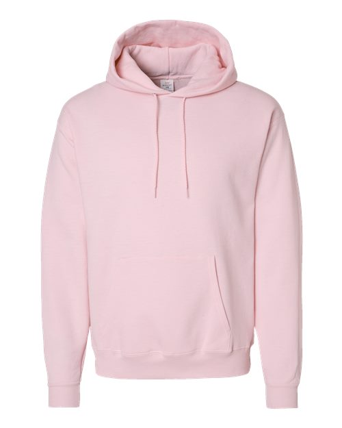 Unisex EcoSmart® Hooded Sweatshirt - Pale Pink Front