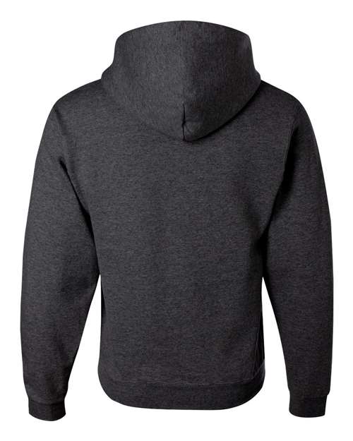Unisex NuBlend® Hooded Sweatshirt - Black Heather Back