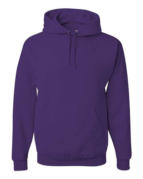 Unisex NuBlend® Hooded Sweatshirt - Deep Purple Front