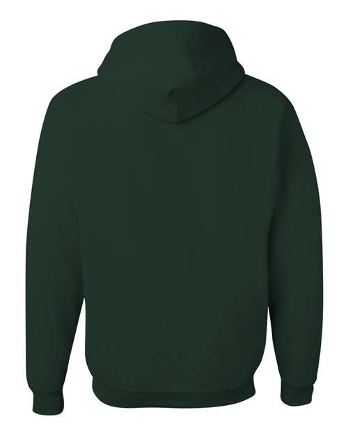 Unisex NuBlend® Hooded Sweatshirt - Forest Green Back