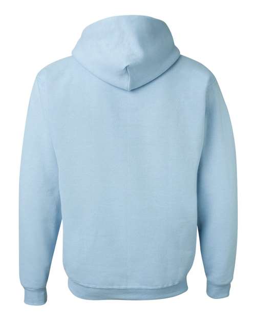 Unisex NuBlend® Hooded Sweatshirt - Light Blue Back