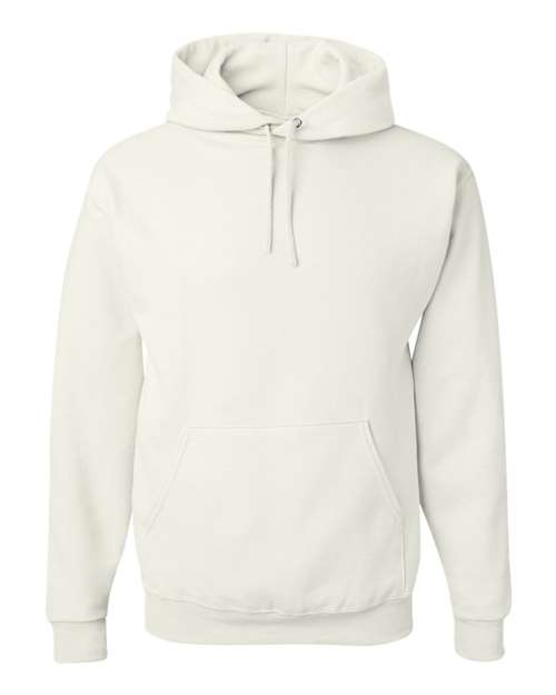 Unisex NuBlend® Hooded Sweatshirt - White Front