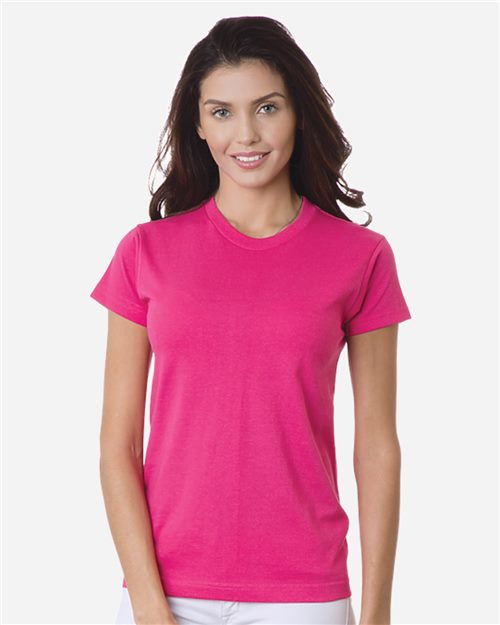 Women's USA-Made T-Shirt - Royal Blue Front