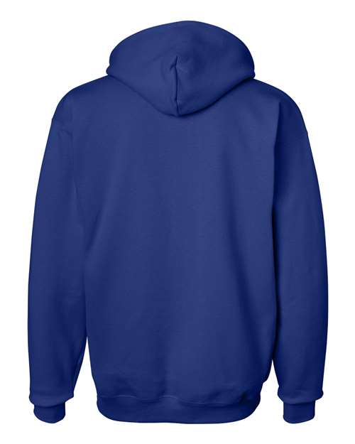 Unisex Ultimate Cotton® Hooded Sweatshirt - Deep Royal Back