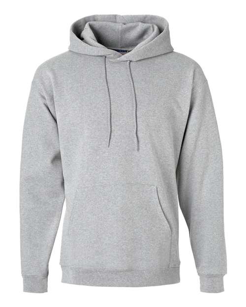 Hanes Unisex Ultimate Cotton® Hooded Sweatshirt - Light Steel Front