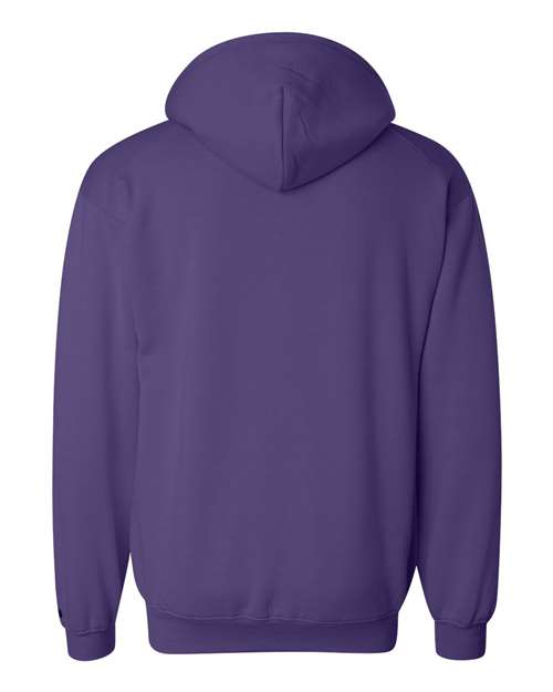 Unisex Hooded Sweatshirt - Purple Back