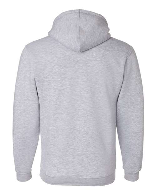 Unisex USA-Made Hooded Sweatshirt - Dark Ash Back