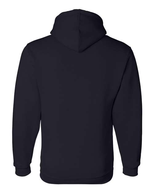 Unisex USA-Made Hooded Sweatshirt - Navy Back