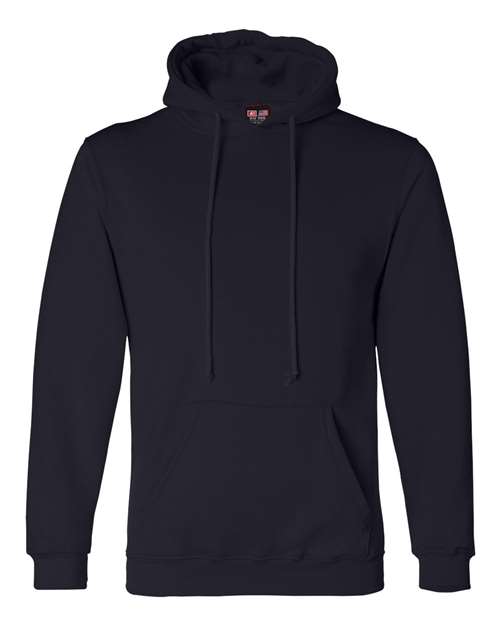 Unisex USA-Made Hooded Sweatshirt - Navy Front