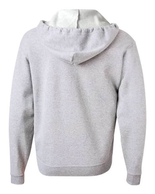 Unisex NuBlend® Full-Zip Hooded Sweatshirt - Ash Back