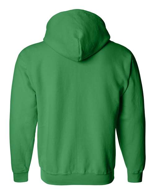Unisex Heavy Blend™ Full-Zip Hooded Sweatshirt - Irish Green Back