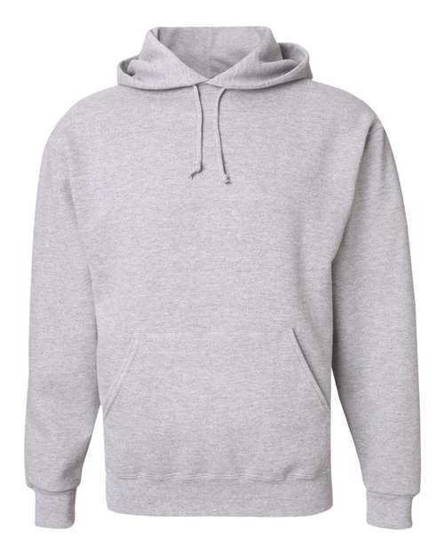 Unisex Super Sweats NuBlend® Hooded Sweatshirt - Ash Front