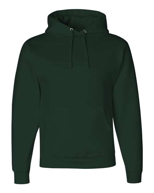 Unisex Super Sweats NuBlend® Hooded Sweatshirt - Forest Green Front