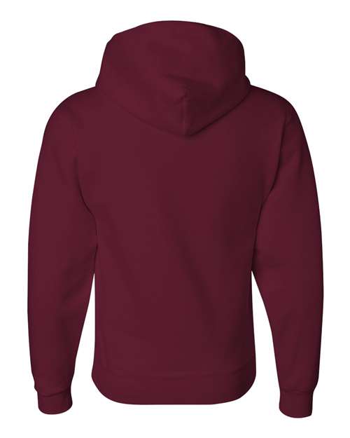 Unisex Super Sweats NuBlend® Hooded Sweatshirt - Maroon Back