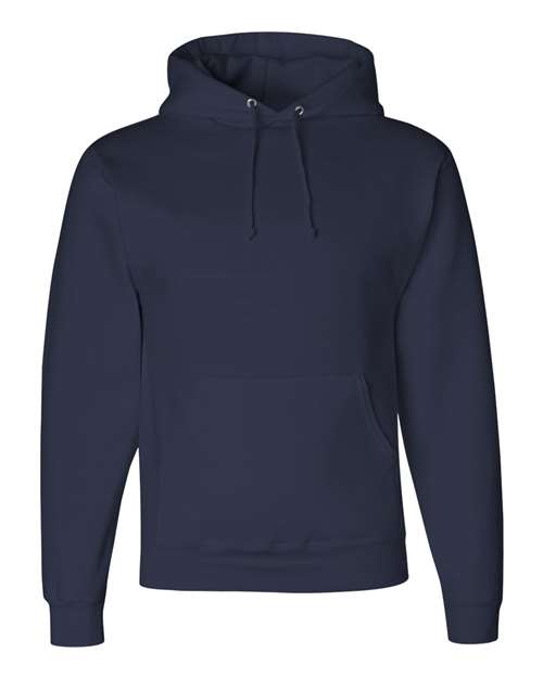 Unisex Super Sweats NuBlend® Hooded Sweatshirt - J. Navy Front