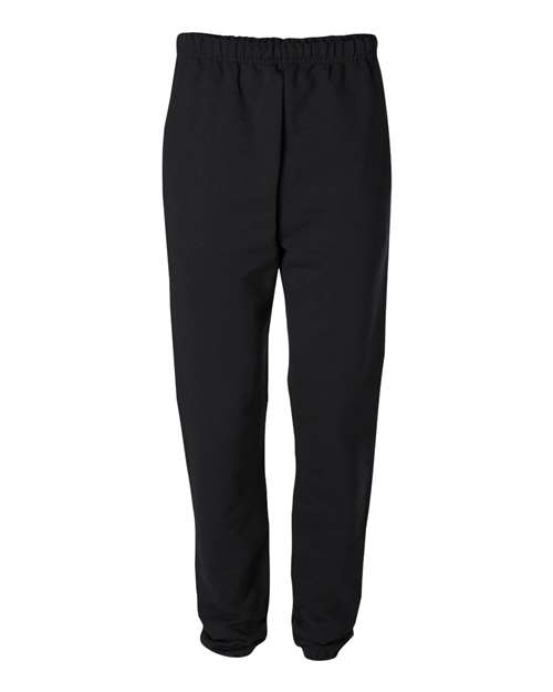 Unisex Super Sweats NuBlend® Sweatpants with Pockets - Black Front