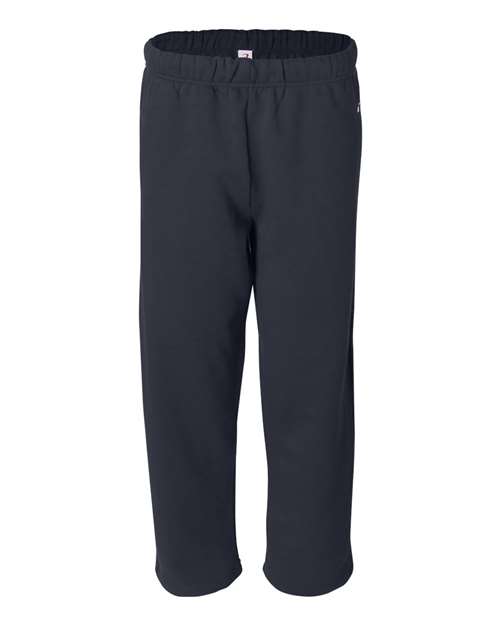 Men's Open-Bottom Sweatpants - Navy Front