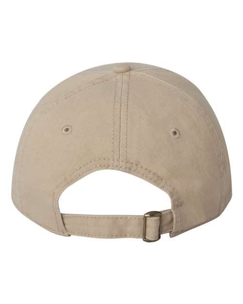 Structured Cap - Khaki Back