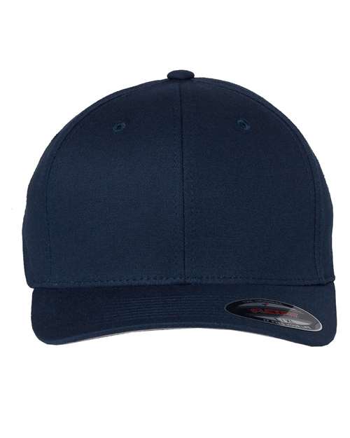 Flexfit V-Flexfit® Cotton Twill Cap - Navy Front