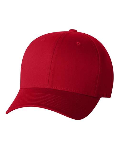 Flexfit V-Flexfit® Cotton Twill Cap - Red Front