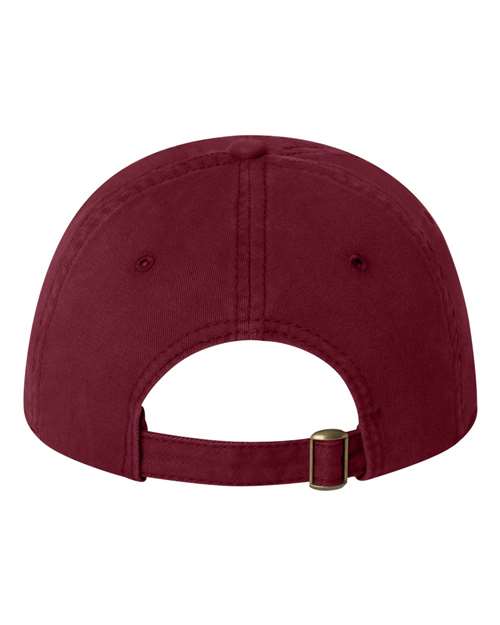 Unstructured Cap - Maroon Back