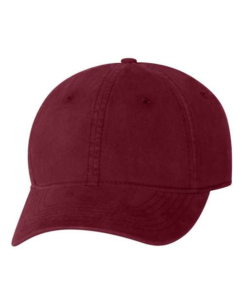 Unstructured Cap - Maroon Front