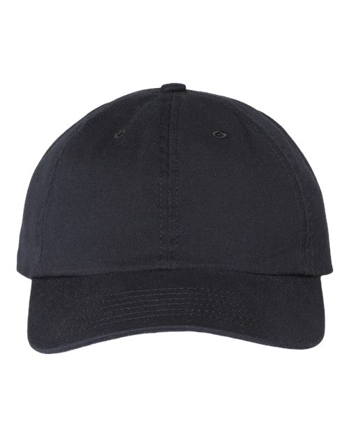 USA-Made Dad Hat - Black Front