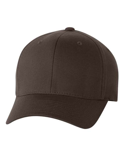 Cotton Blend Cap - Brown Front