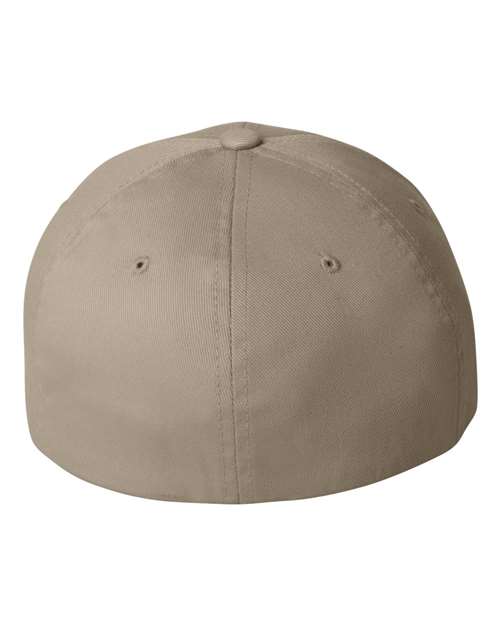 Cotton Blend Cap - Khaki Back