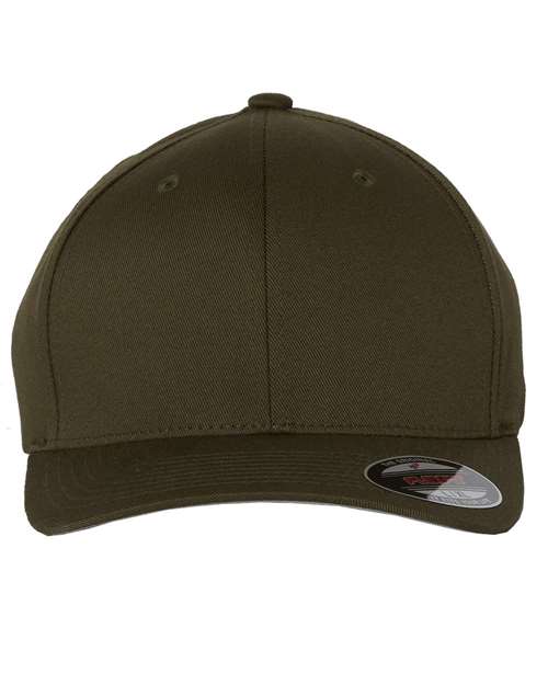 Cotton Blend Cap - Olive Front