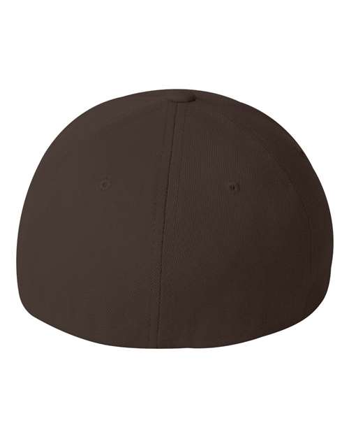 Wool-Blend Cap - Brown Back