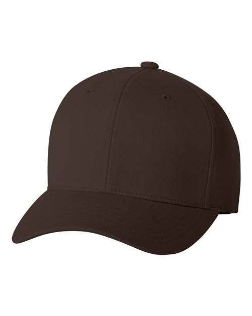 Wool-Blend Cap - Brown Front