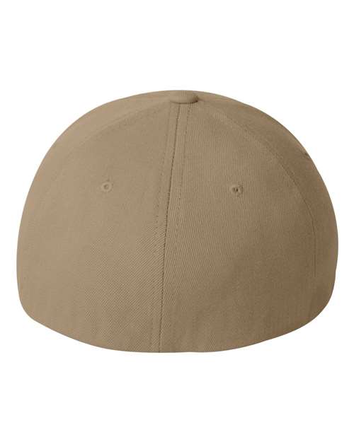 Wool-Blend Cap - Khaki Back