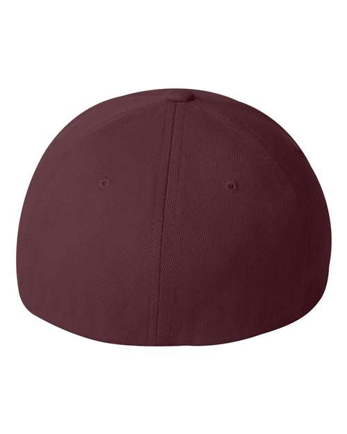Wool-Blend Cap - Maroon Back