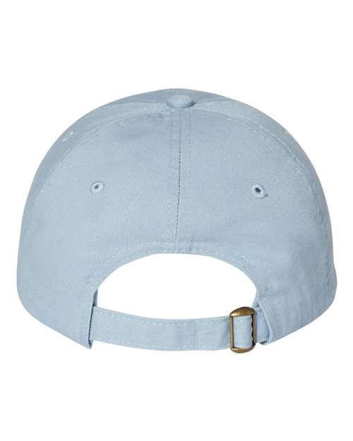 Bio-Washed Classic Dad Hat - Baby Blue Back