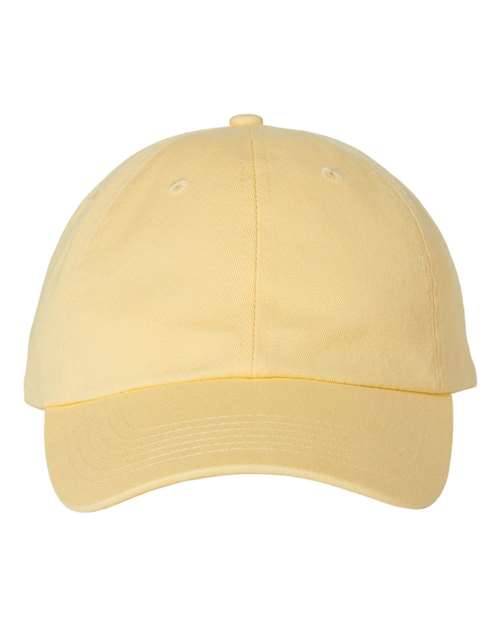 Bio-Washed Classic Dad Hat - Butter Front
